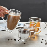 Double Wall Glass Coffee Cup