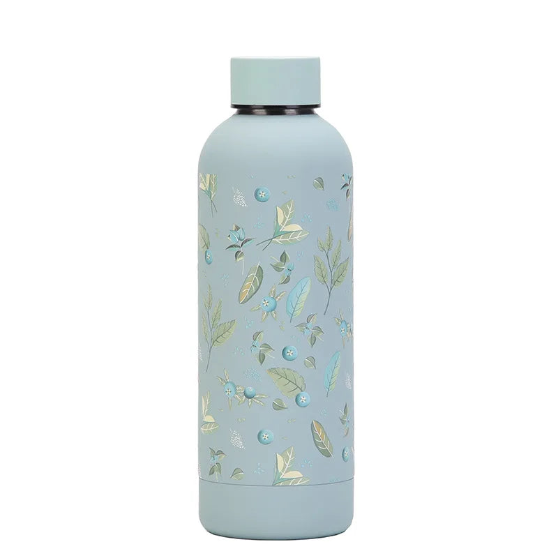 Bright Floral Travel Thermos