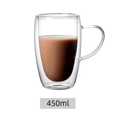 Double Wall Glass Coffee Cup