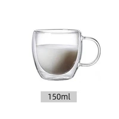 Double Wall Glass Coffee Cup