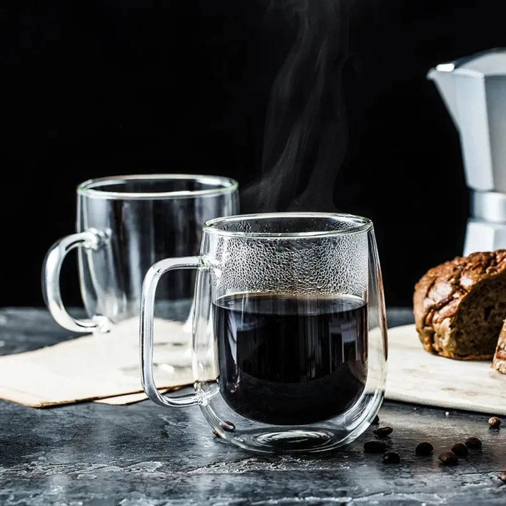 Double Wall Glass Coffee Cup