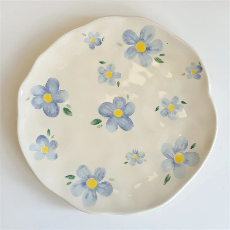 Flower Ceramic Plates