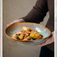 Flame Ceramic Salad Plate