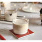 Heart Pattern Latte Glass