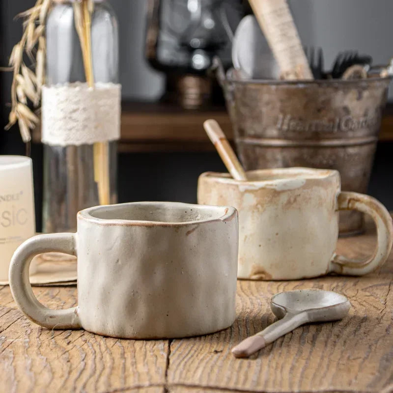 Authentic Cream Ceramic Mug