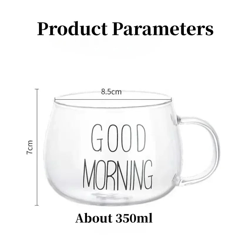 Breakfast Coffee Glass