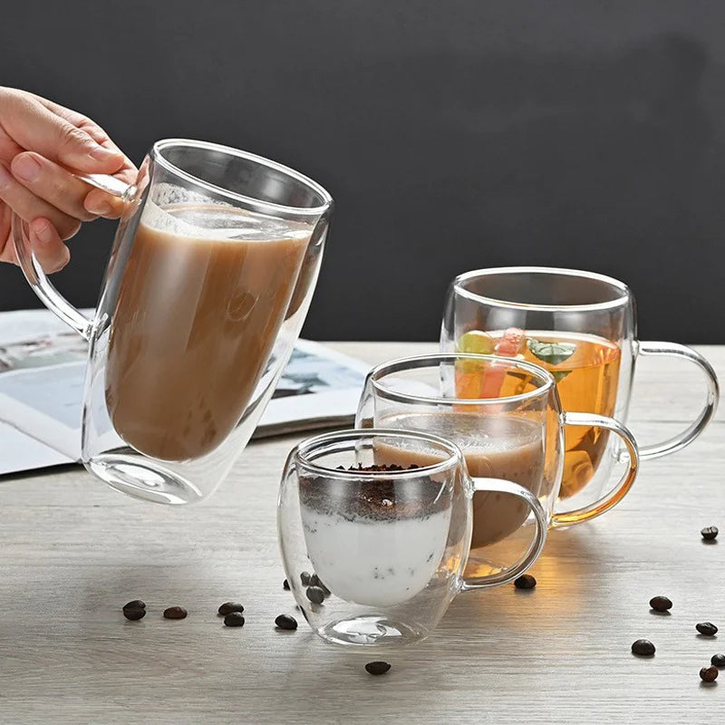Double Wall Glass Coffee Cup