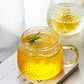 Hammer Pattern Glass Coffee Cup