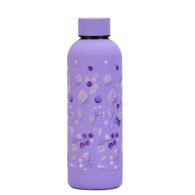 Bright Floral Travel Thermos