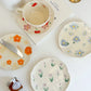 Flower Ceramic Plates