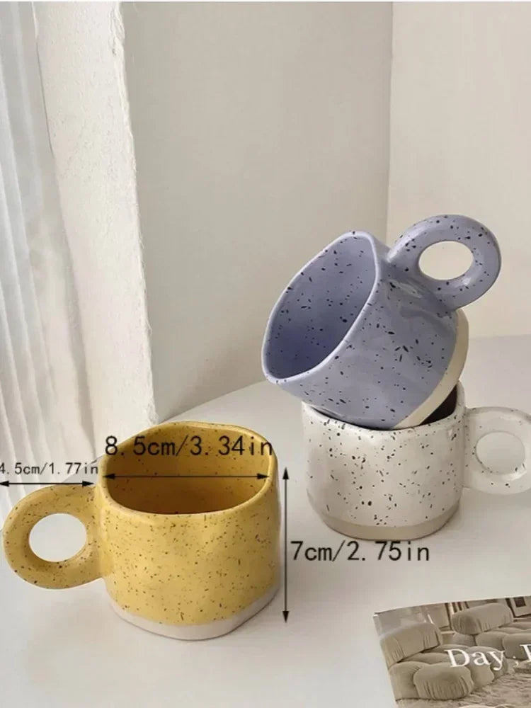 Retro Ceramic Spec Mug