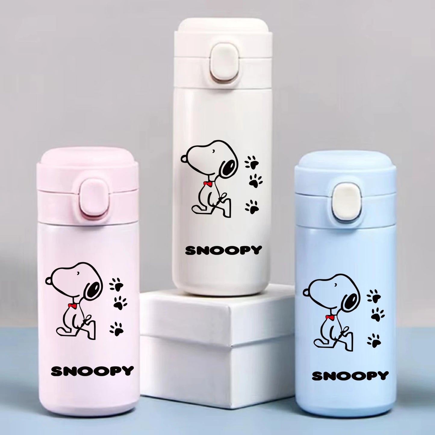 Snoopy Cartoon Travel Thermos
