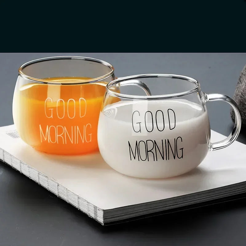 Breakfast Coffee Glass