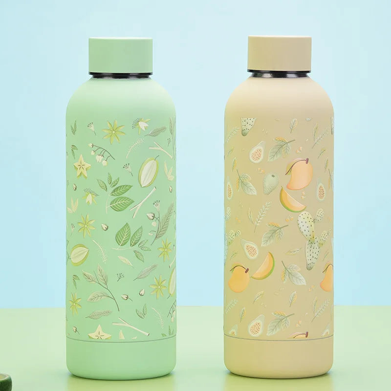 Bright Floral Travel Thermos