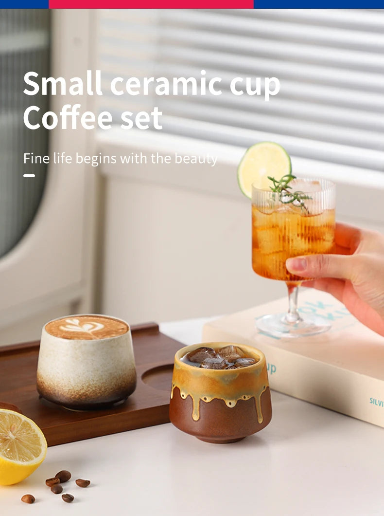 Crusted Design Ceramic Mugs