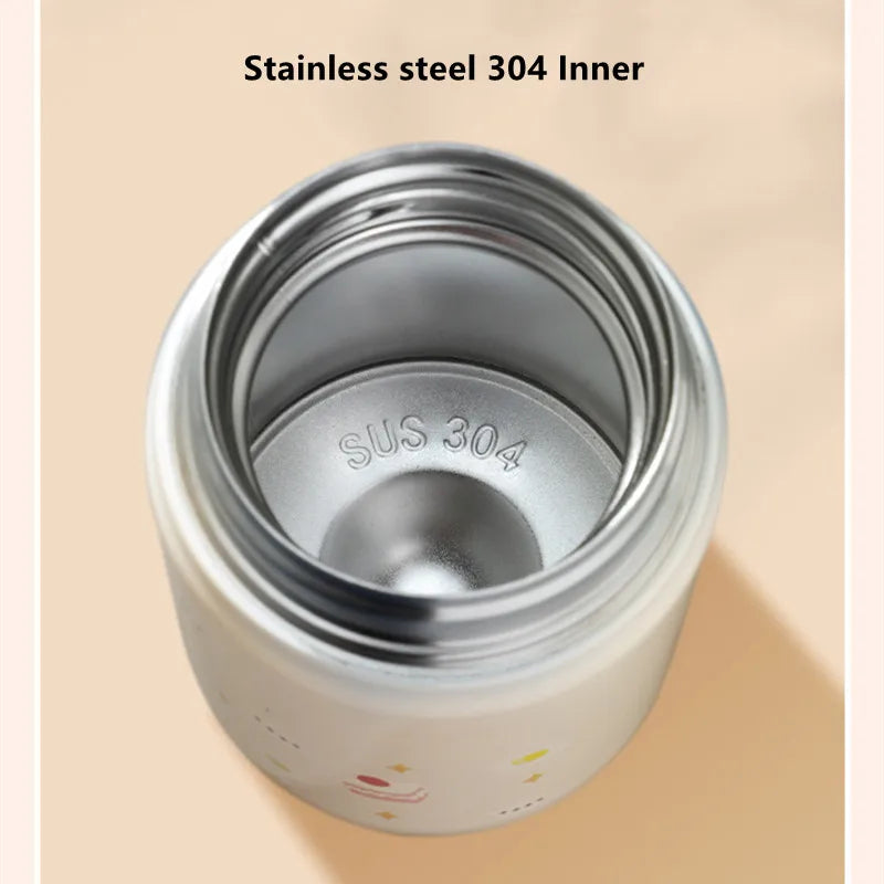 Mini Cartoon Travel Thermos