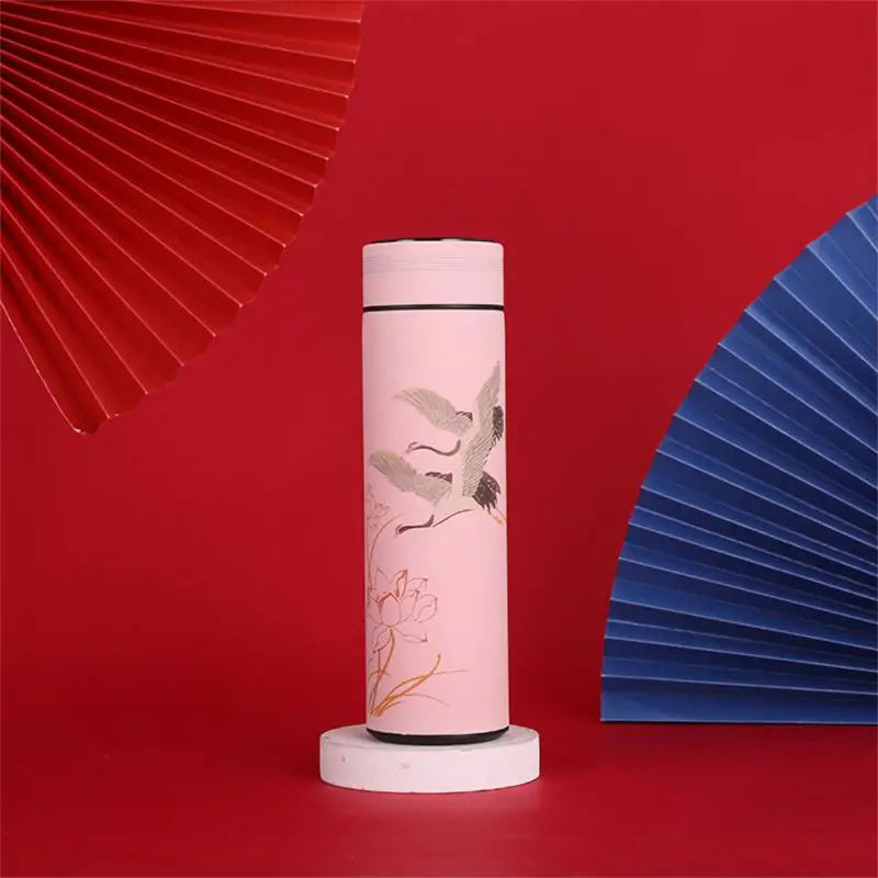 Smart LED Chinese Minimalist Travel Thermos