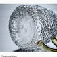 Hammer Pattern Glass Coffee Cup