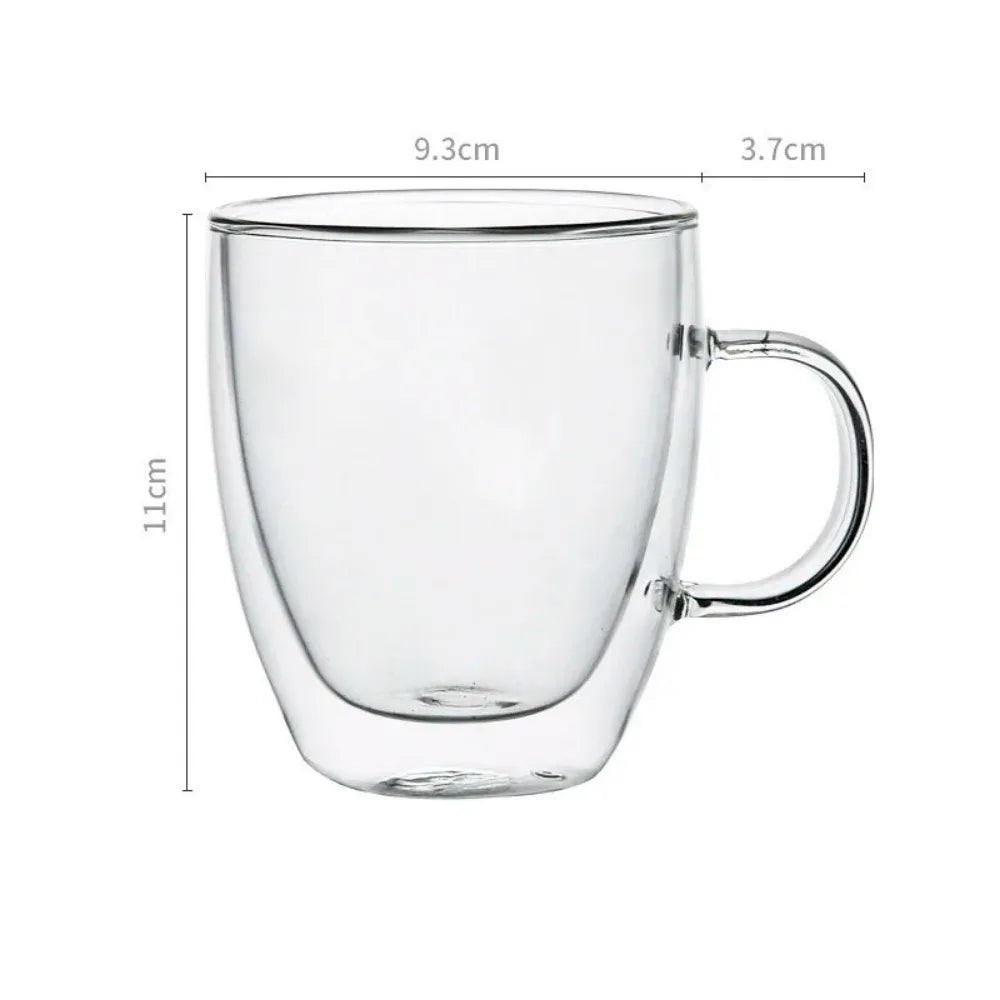 Double Wall Glass Coffee Cup