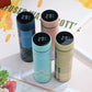 Checkered Smart Tempature Travel Thermos
