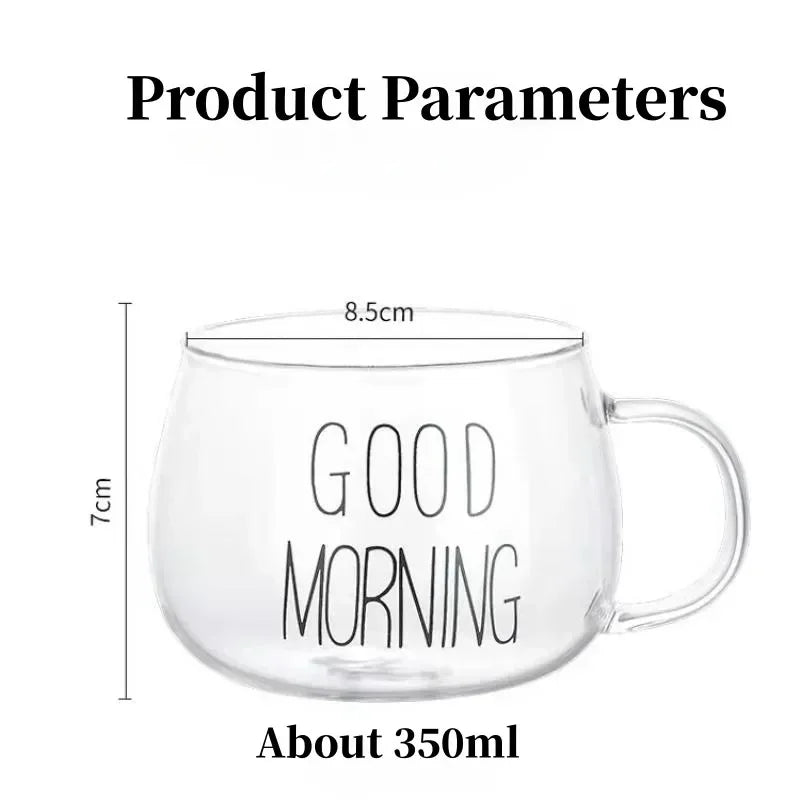 Breakfast Coffee Glass