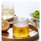 Hammer Pattern Glass Coffee Cup
