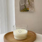 Heart Pattern Latte Glass