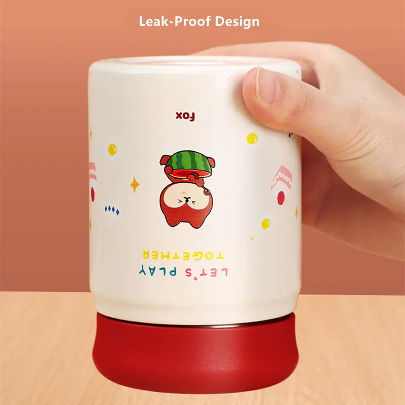 Mini Cartoon Travel Thermos