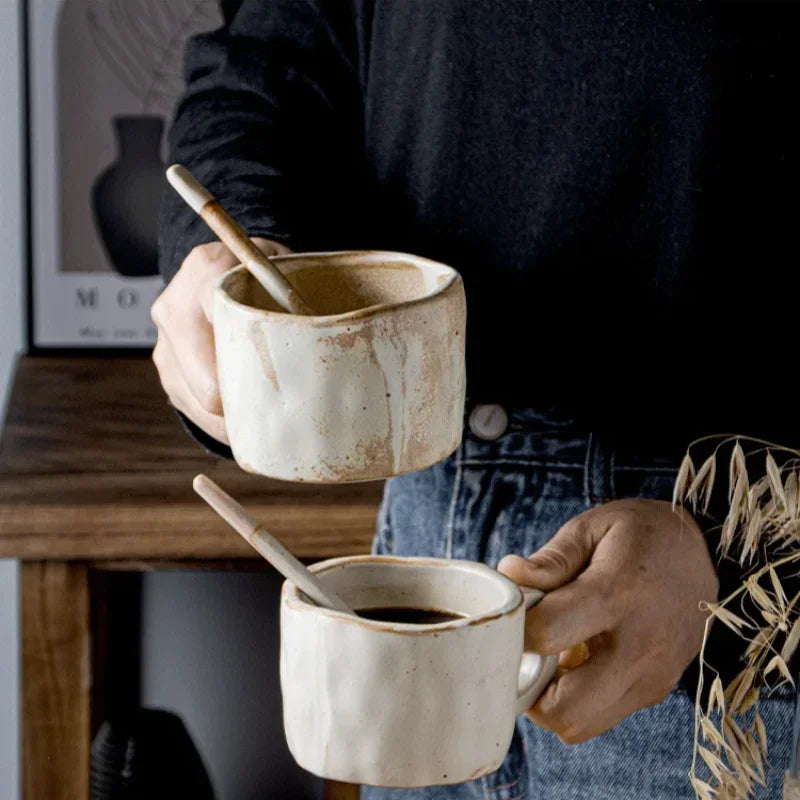 Authentic Cream Ceramic Mug
