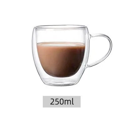Double Wall Glass Coffee Cup