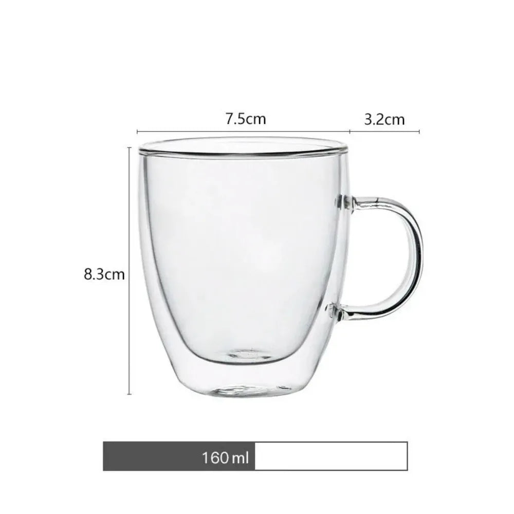 Double Wall Glass Coffee Cup