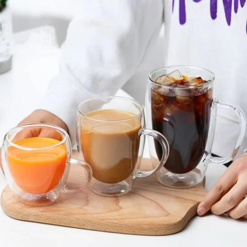 Double Wall Glass Coffee Cup
