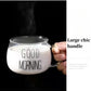 Breakfast Coffee Glass