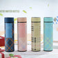 Checkered Smart Tempature Travel Thermos