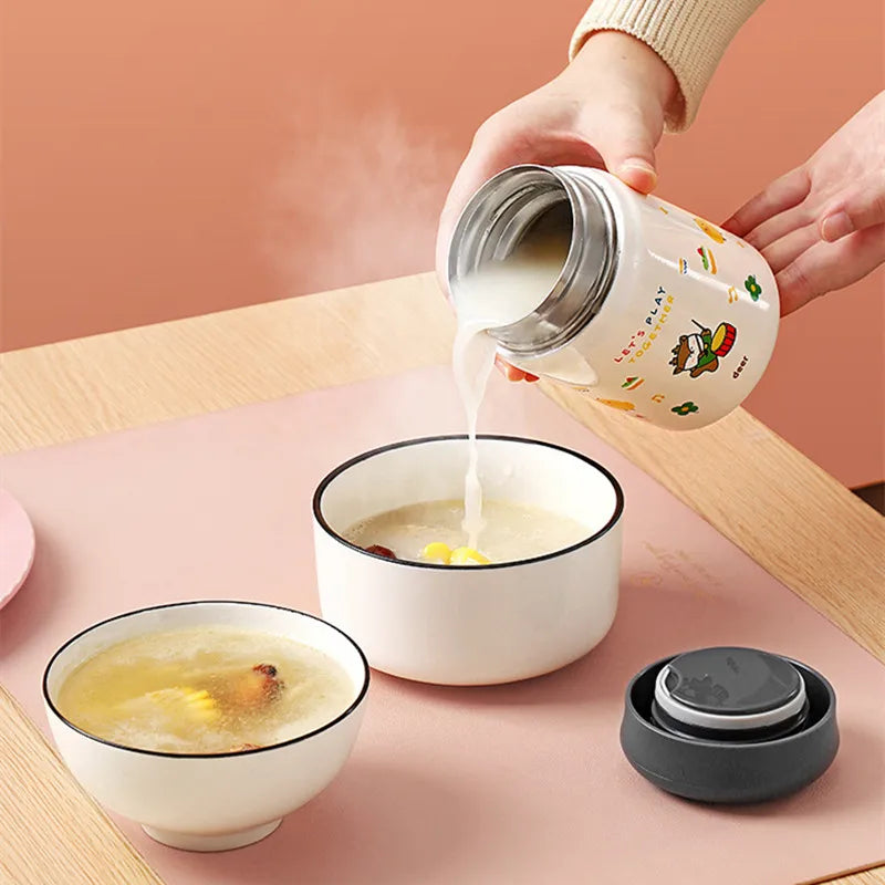 Mini Cartoon Travel Thermos