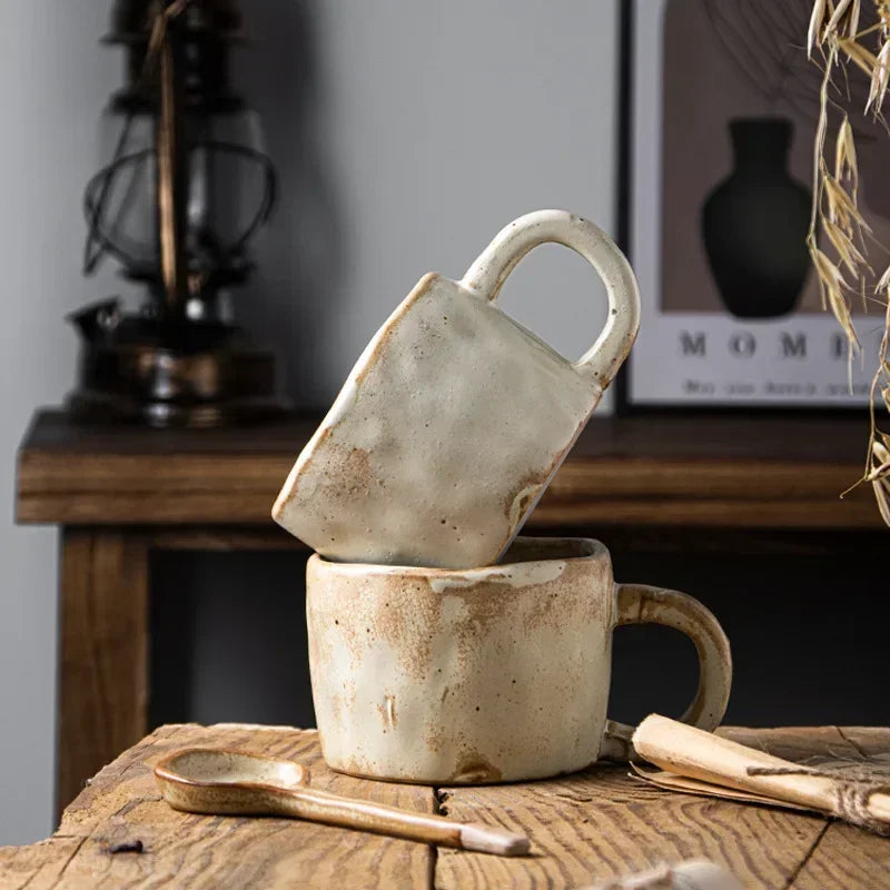 Authentic Cream Ceramic Mug