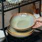 Flame Ceramic Salad Plate