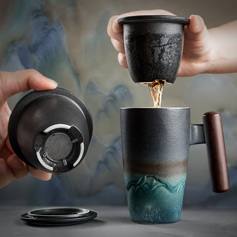 Ceramic Tea Strainer Coffee Pod